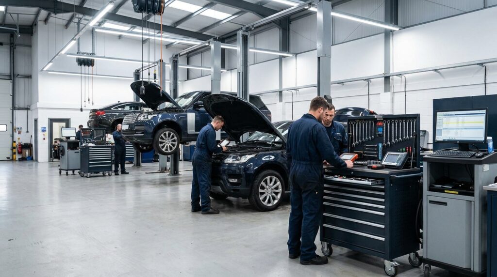 Garage and workshop cctv & alarm security
